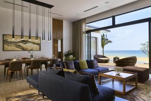 Three-Bedroom Beach Front Villa with Private Pool
