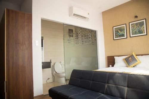 Deluxe Double Room with Side Sea View
