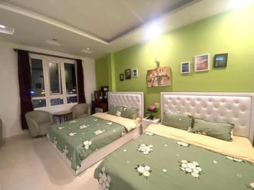 Quadruple Room with Mountain View