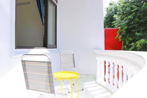 Studio with Balcony