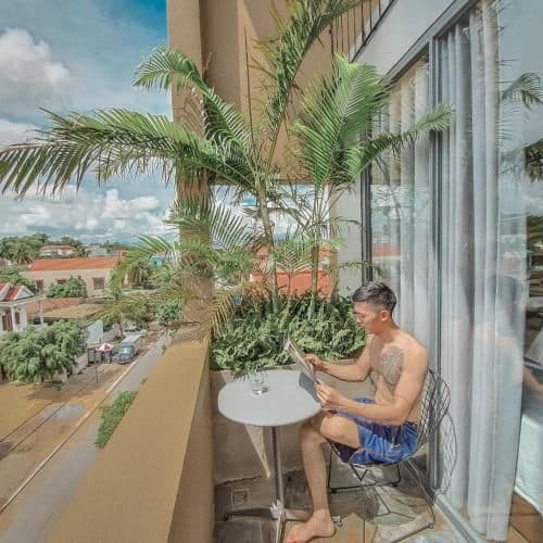 Family Room with Balcony