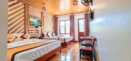 Quadruple Room with Mountain View
