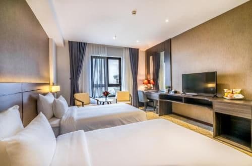Deluxe Twin Room with Sea View