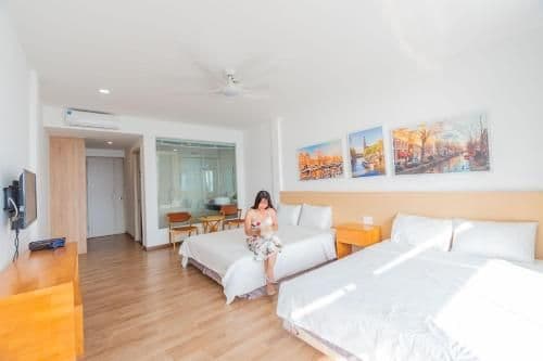 Quadruple Room with Balcony