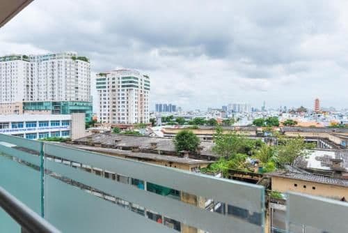 Studio with Balcony