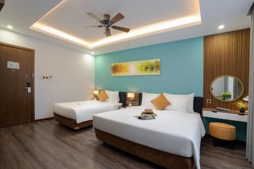 Deluxe Triple Room with Pool View