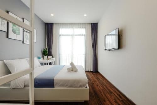 Studio with Balcony