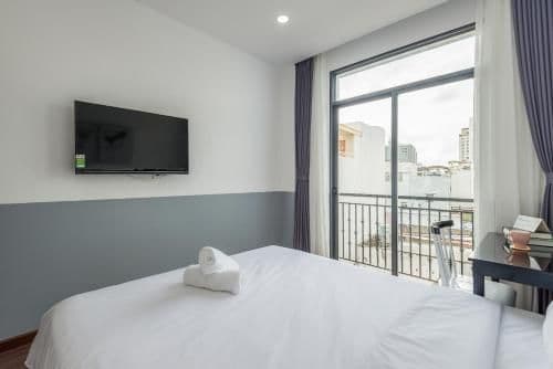 Studio with Balcony