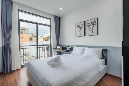 Studio with Balcony