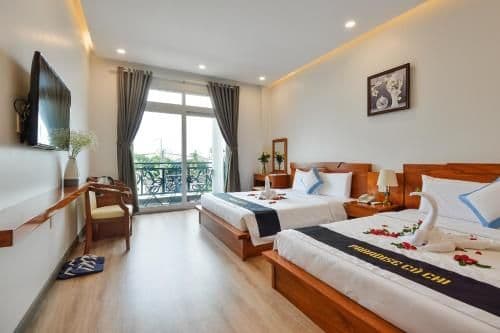 Quadruple Room with Balcony