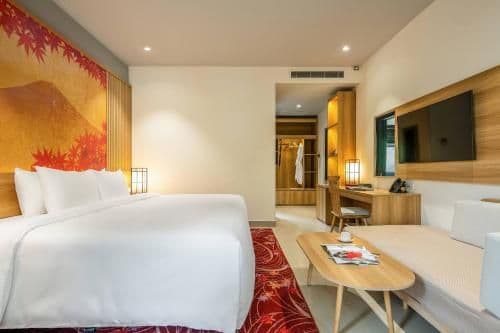 Hinode Double Garden View - Onsen & Water Park Inclusive