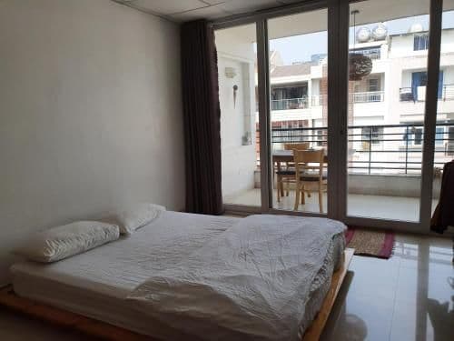 Studio with Balcony
