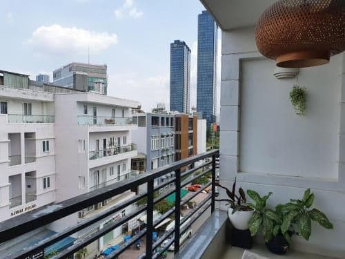 Studio with Balcony