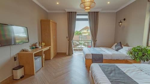 Quadruple Room with Balcony