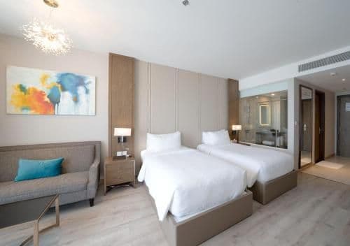 Twin Room with City View