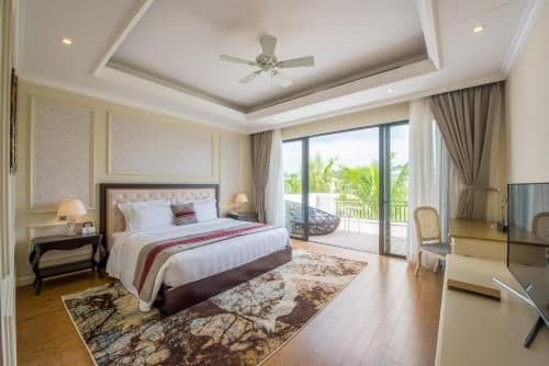 Three-Bedroom Villa with Garden View
