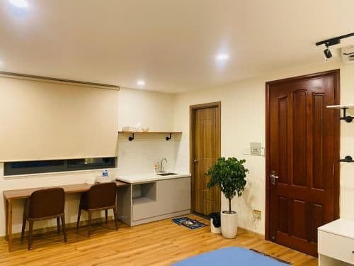 Studio with Balcony