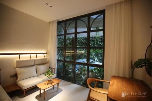 Studio with Pool View