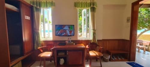 Deluxe Villa with Balcony and Sea View