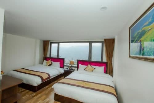 Quadruple Room with Mountain View