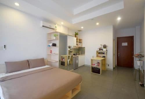 Studio with Balcony
