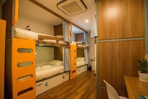 Bed in 8-Bed Mixed Dormitory Room