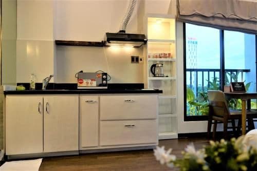 Studio with Balcony