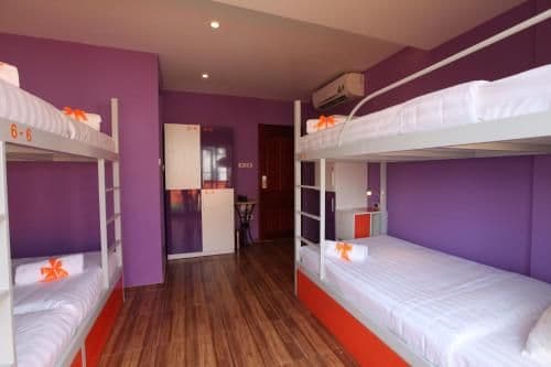 Bed in 6-Bed Female Dormitory Room
