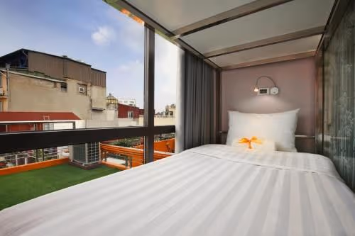 Bed in 4-Bed Female Dormitory Room