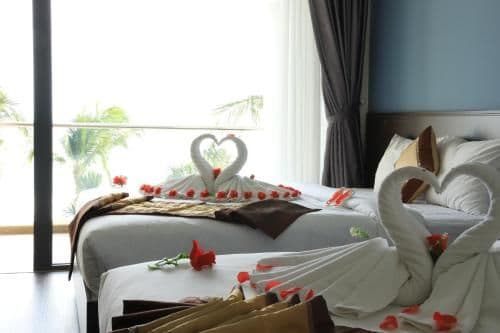 Quadruple Room with Sea View