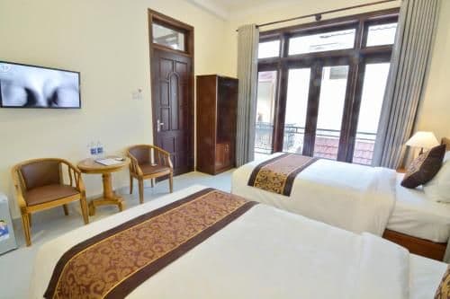 Deluxe Double or Twin Room with Balcony and City View