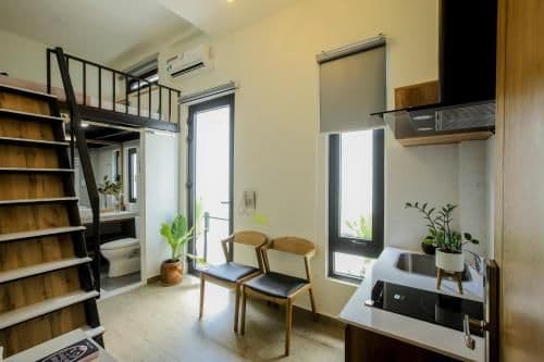 Studio with Balcony