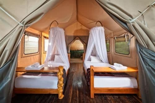 Tent with Lake View