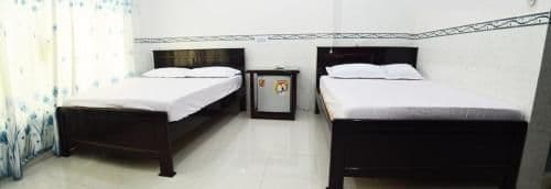 Budget Double Room with Two Double Beds