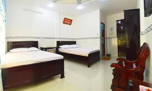 Budget Double Room with Two Double Beds