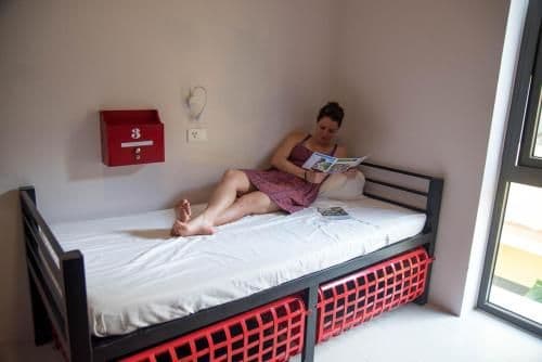 Bed in 6-Bed Female Dormitory Room