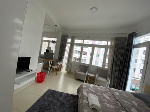 Studio with Balcony