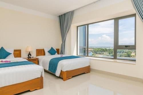 Deluxe Twin Room with Sea View