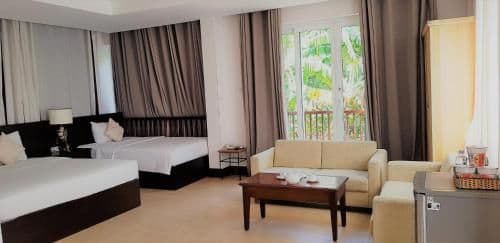 Triple Room with Garden View