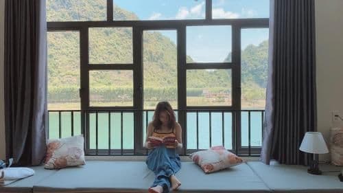 Deluxe Family Room with Balcony and River View