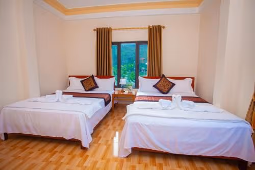Quadruple Room with Mountain View