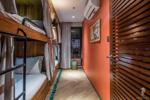 Bunk Bed in Mixed Dormitory Room