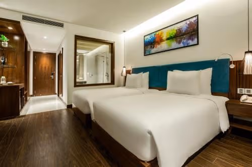 Premier Twin Room with Ocean Front