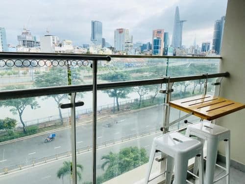 Studio with Balcony