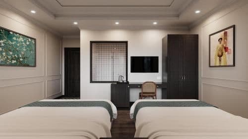 Family Room with Mountain View