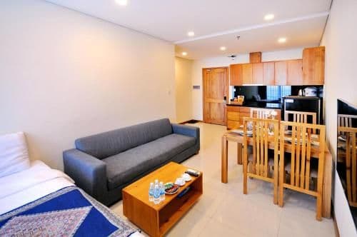 One-Bedroom Apartment with Balcony and Sea View