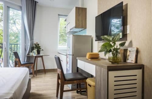 Studio with Balcony
