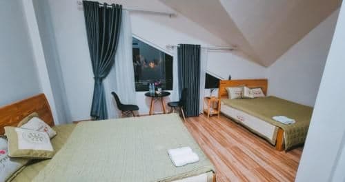 Quadruple Room with Mountain View