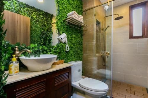 Apartment with Shower