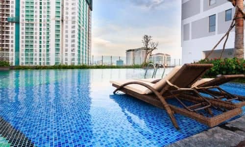 Chau Apartments - Infinity pool and Gym - Ben Thanh Chau Apartments - Infinity pool and Gym - Ben Thanh